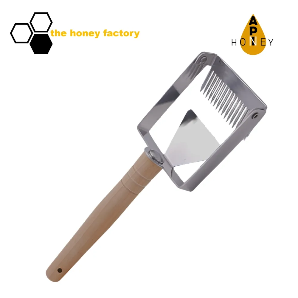 APIHoney Entdeckelungshobel TURBO mit Holzgriff