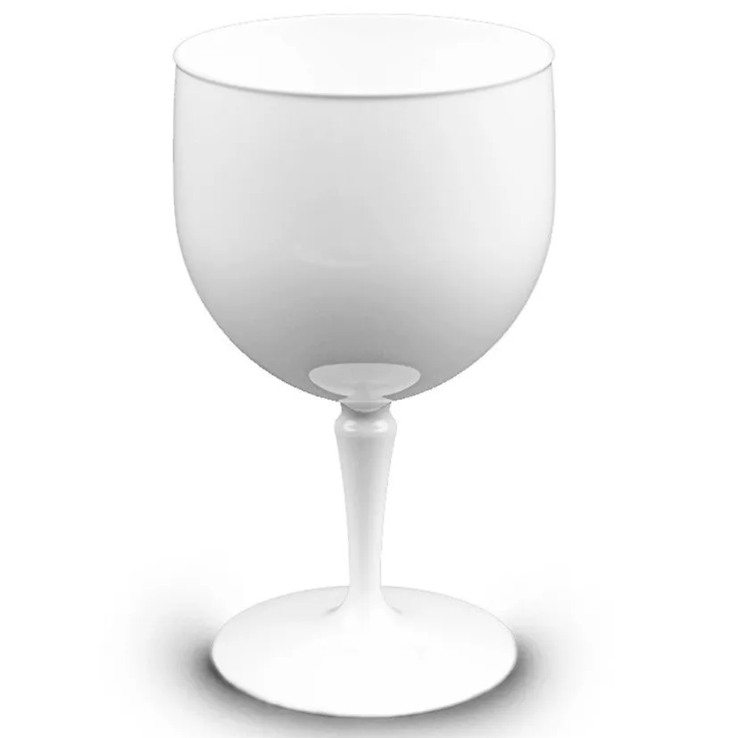 Unzerbrechliche Cocktailgläser aus Kunststoff in Weiß (Polycarbonat) 60 cl