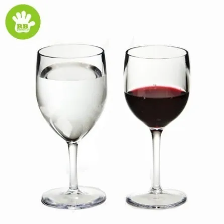 Unzerbrechliche Weingläser aus Kunststoff (Polycarbonat) 16 cl – Bild 4