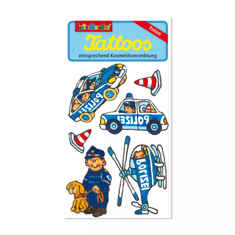 Tattoos Polizei von Lutz Mauder